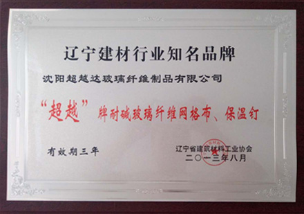 “超越”建材行业知名品牌